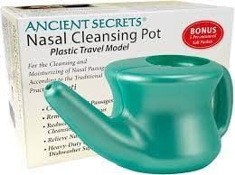 nasal cleansing pot