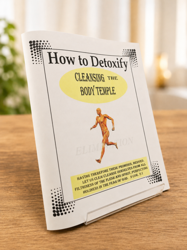 how to detoxify cleansing the body temple